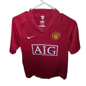 Manchester United Nike 2007/08 Red Home Shirt